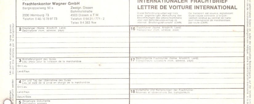 Carta de porte: Qué es y para qué sirve