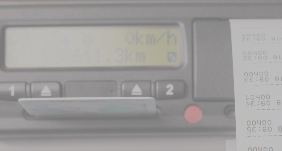 modo OUT tacógrafo digital